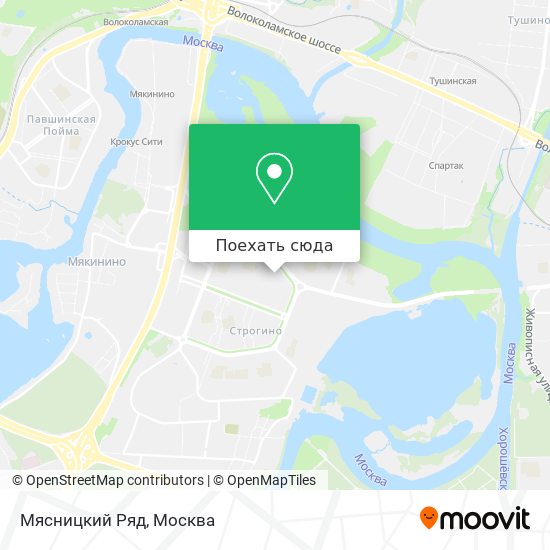 Карта Мясницкий Ряд