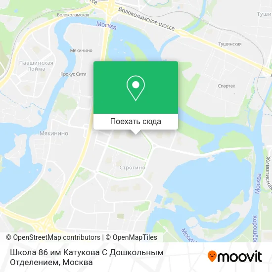 Карта Школа 86 им Катукова С Дошкольным Отделением