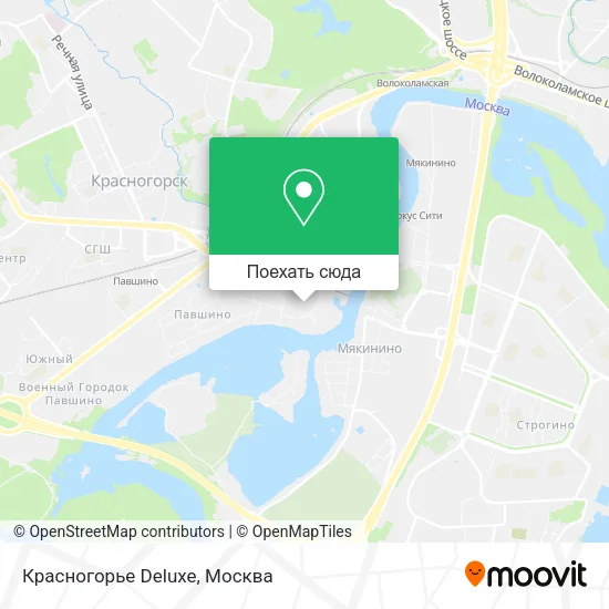 Карта Красногорье Deluxe