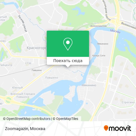 Карта Zoomagazin
