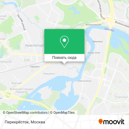 Карта Перекрёсток