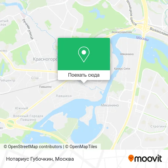 Карта Нотариус Губочкин