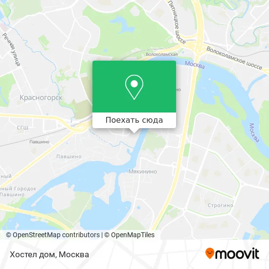 Карта Хостел дом