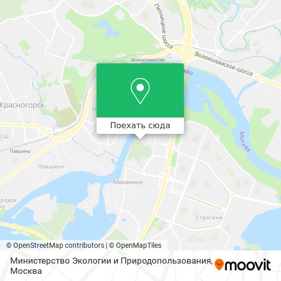 Карта Министерство Экологии и Природопользования