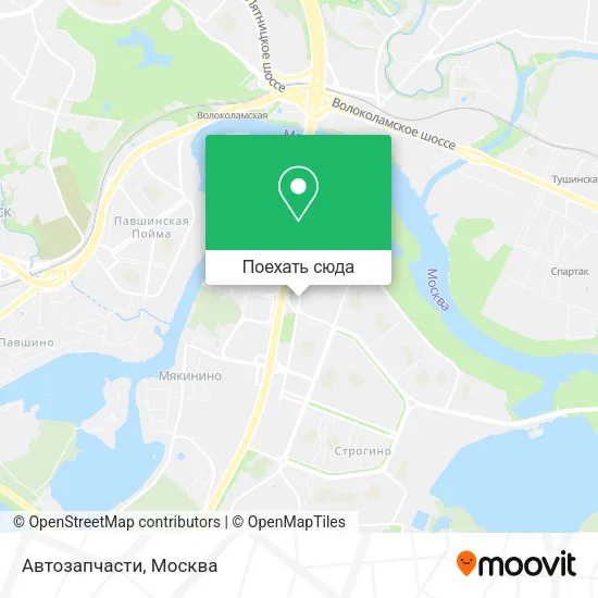 Карта Автозапчасти