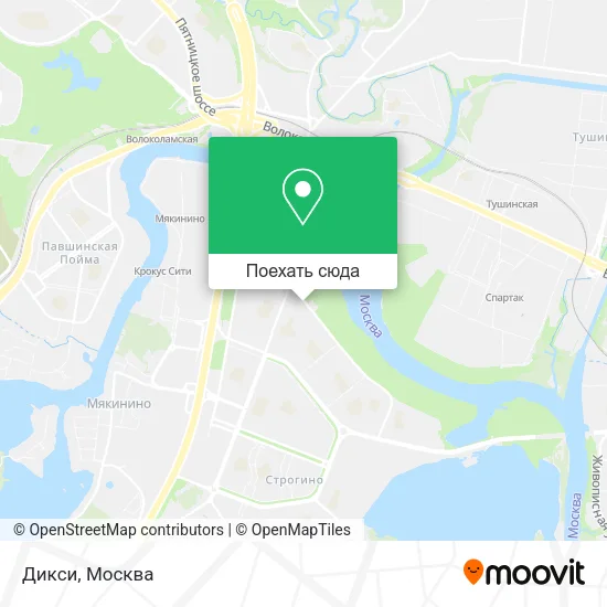 Карта Дикси