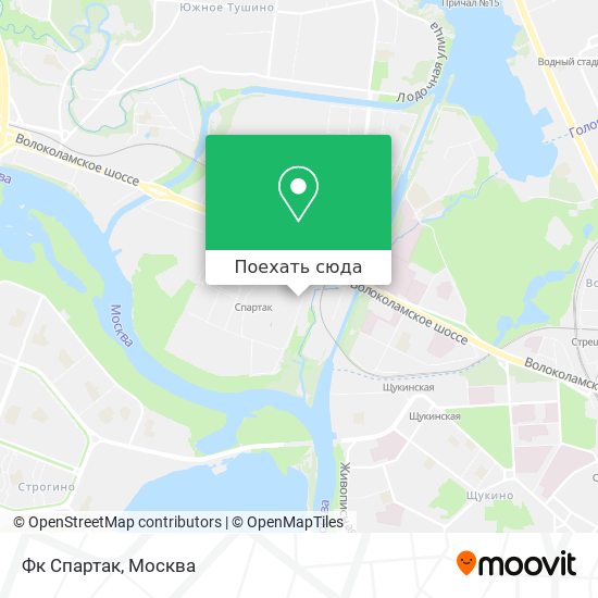 Карта Фк Спартак