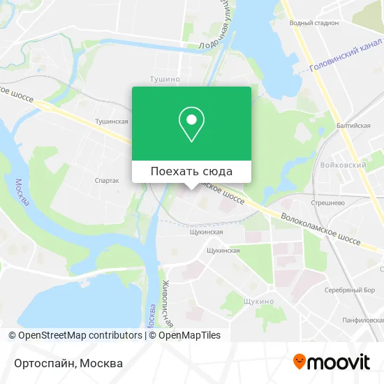 Карта Ортоспайн