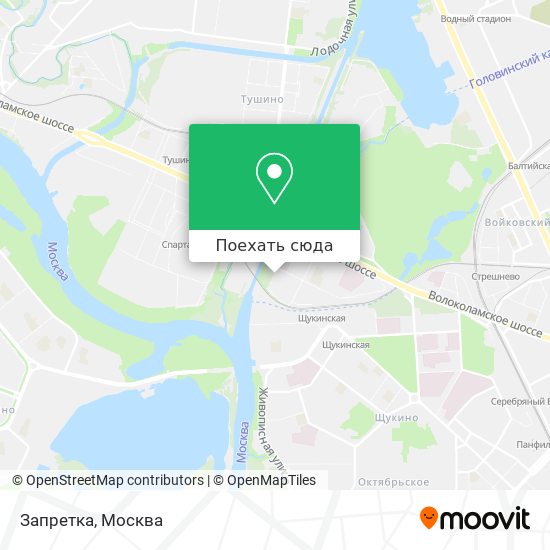 Карта Запретка