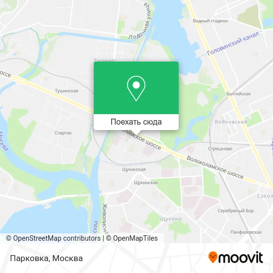 Карта Парковка