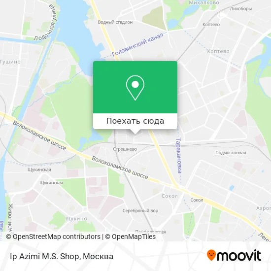 Карта Ip Azimi M.S. Shop