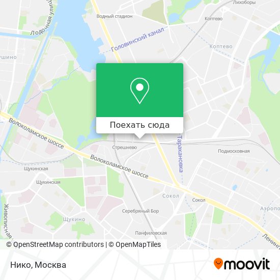 Карта Нико