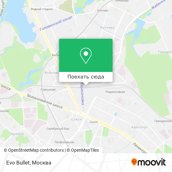 Карта Evo Bullet