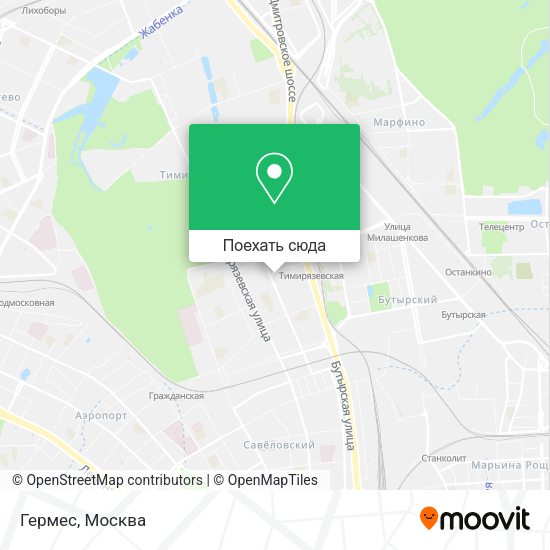 Карта Гермес