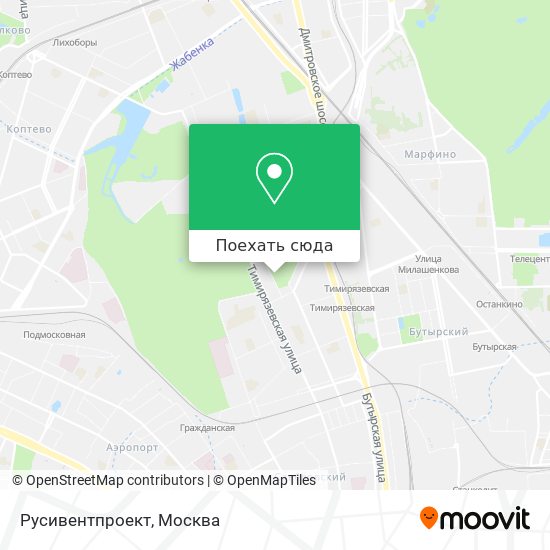 Карта Русивентпроект