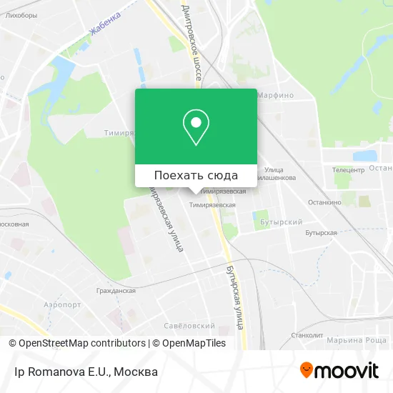 Карта Ip Romanova E.U.