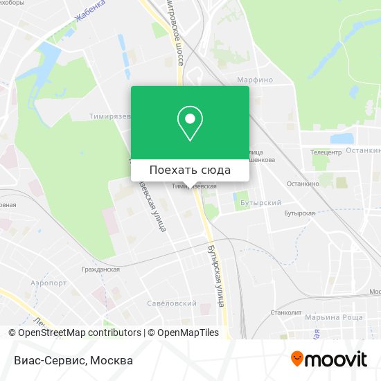Карта Виас-Сервис