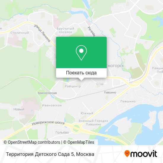 Карта Территория Детского Сада 5