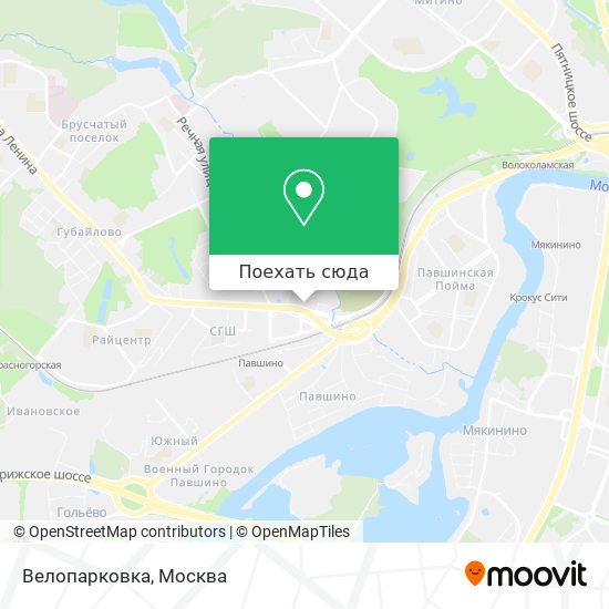 Карта Велопарковка