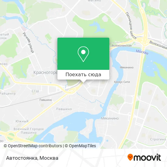 Карта Автостоянка