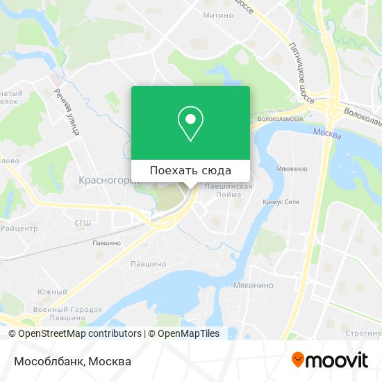 Карта Мособлбанк