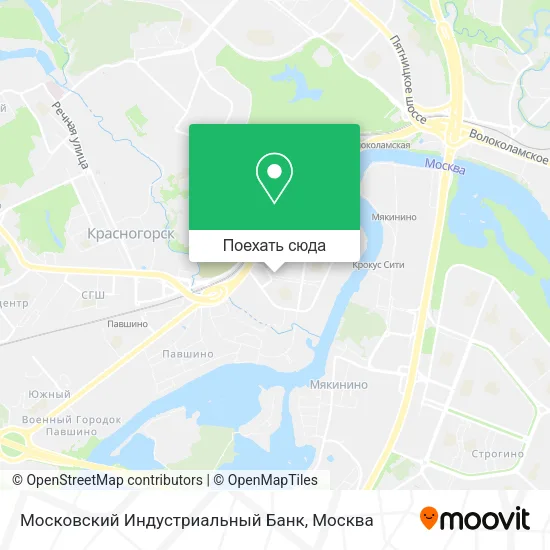 Карта Московский Индустриальный Банк