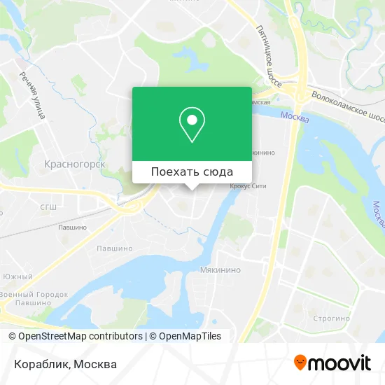 Карта Кораблик