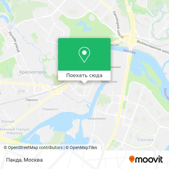 Карта Панда