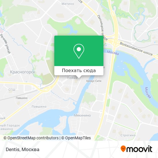 Карта Dentis