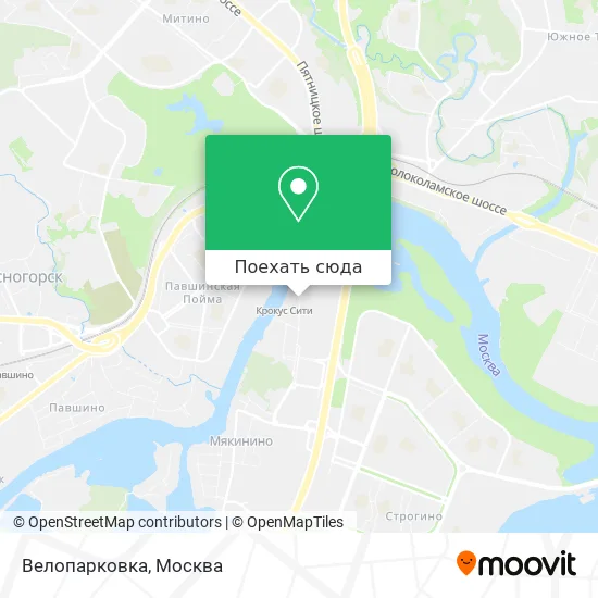 Карта Велопарковка