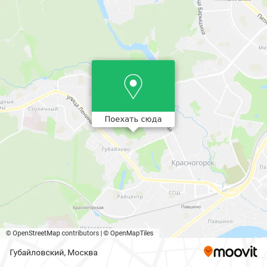 Карта Губайловский