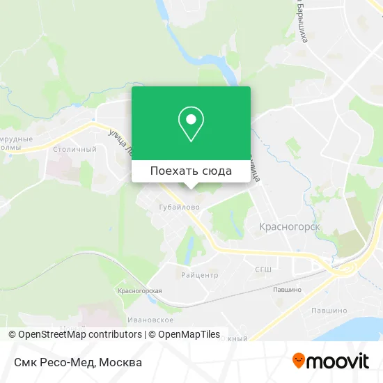 Карта Смк Ресо-Мед