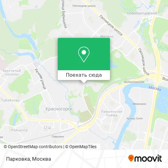 Карта Парковка