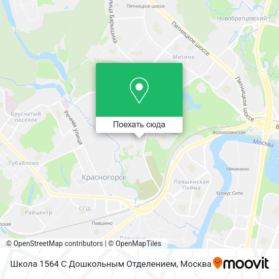 Карта Школа 1564 С Дошкольным Отделением