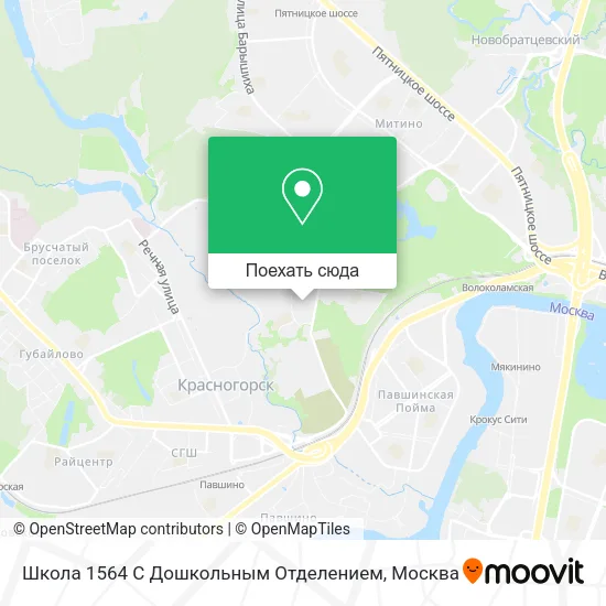 Карта Школа 1564 С Дошкольным Отделением