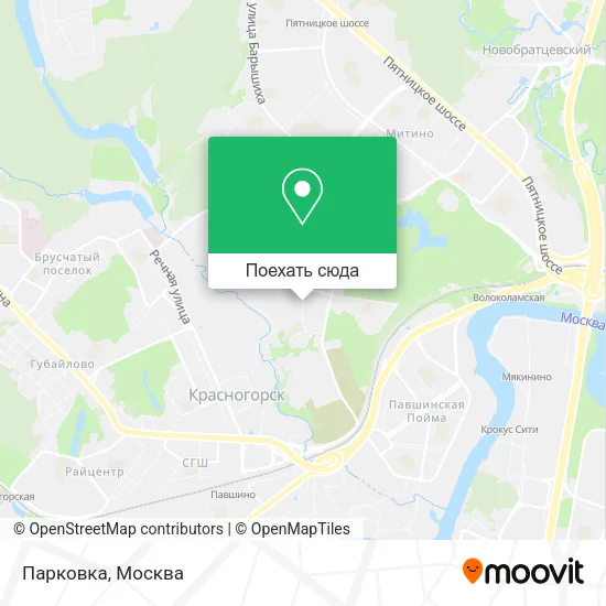 Карта Парковка