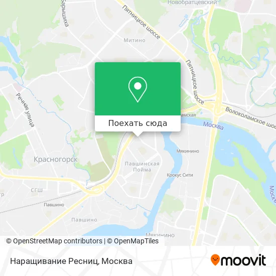 Карта Наращивание Ресниц