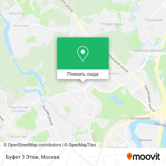 Карта Буфет 3 Этаж