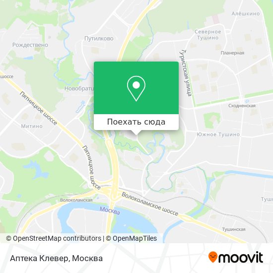 Карта Аптека Клевер
