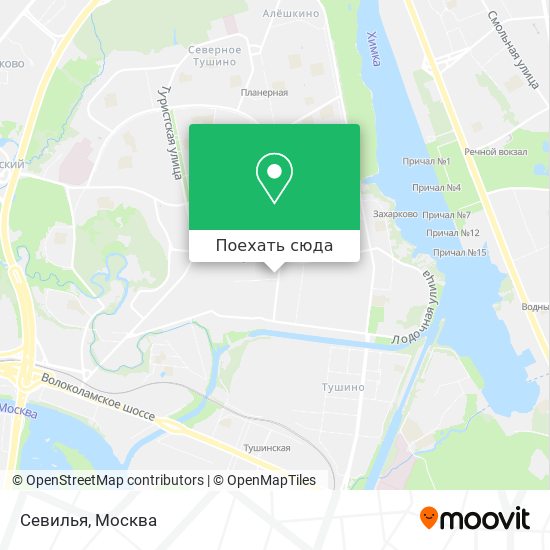 Карта Севилья