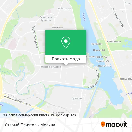 Карта Старый Приятель