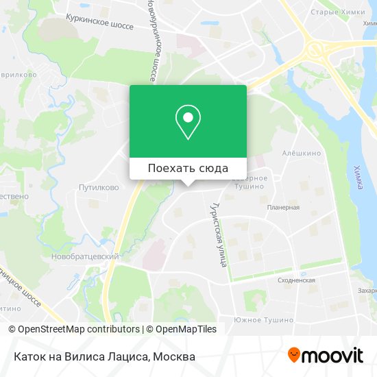Карта Каток на Вилиса Лациса