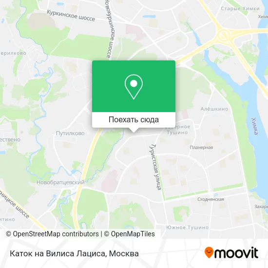 Карта Каток на Вилиса Лациса