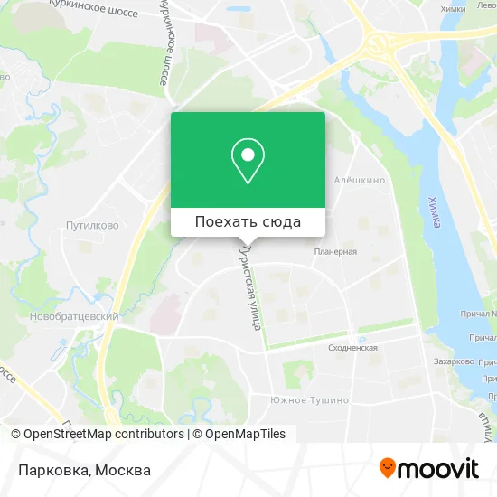 Карта Парковка