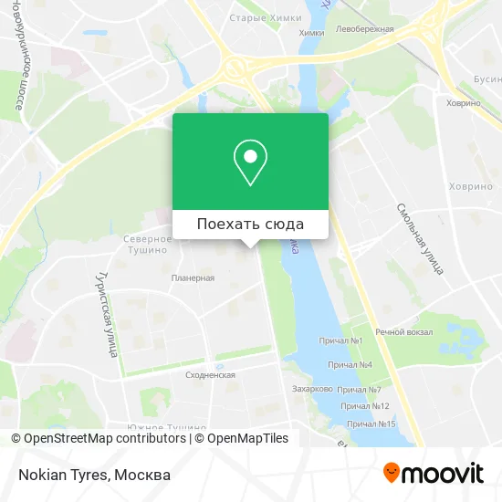 Карта Nokian Tyres
