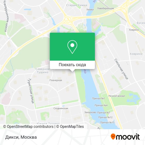 Карта Дикси