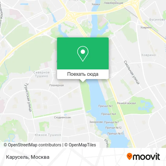 Карта Карусель