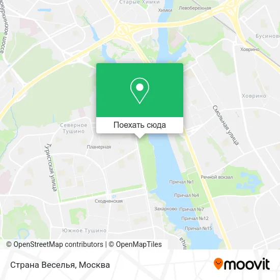 Карта Страна Веселья