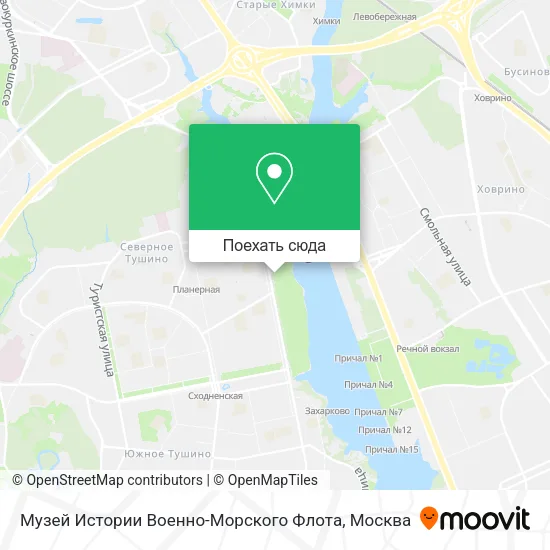 Карта Музей Истории Военно-Морского Флота