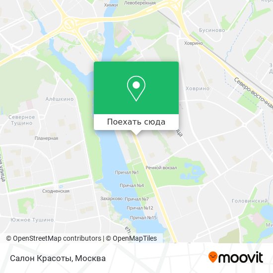 Карта Салон Красоты